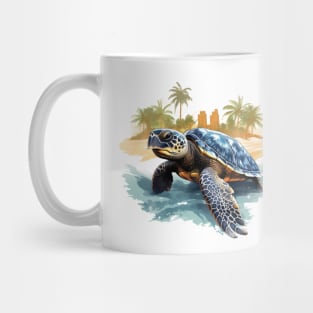 Green Sea Turtle Mug